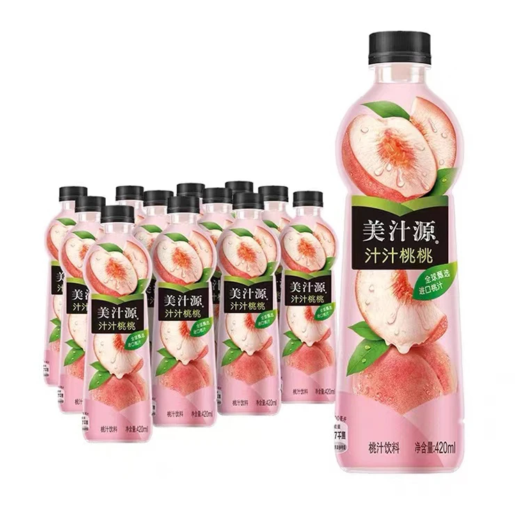Factory Price 420ml Multiple Flavor Juicy Drinks Minute Maid Fruit Beverages