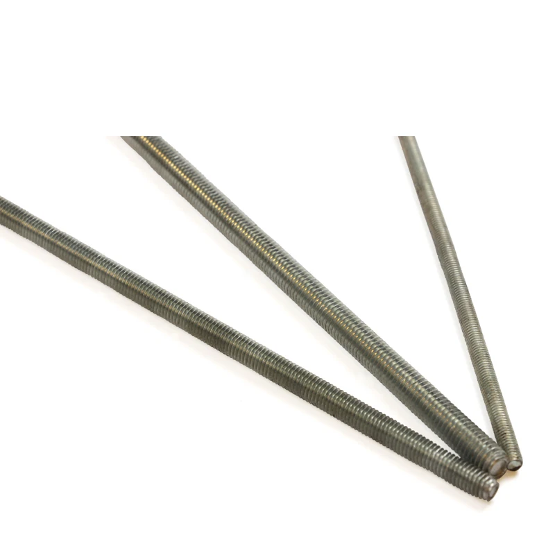 China OEM 1m 2m 3m high tensile UNC din975 din976 carbon steel black zinc metric all thread rod supplier
