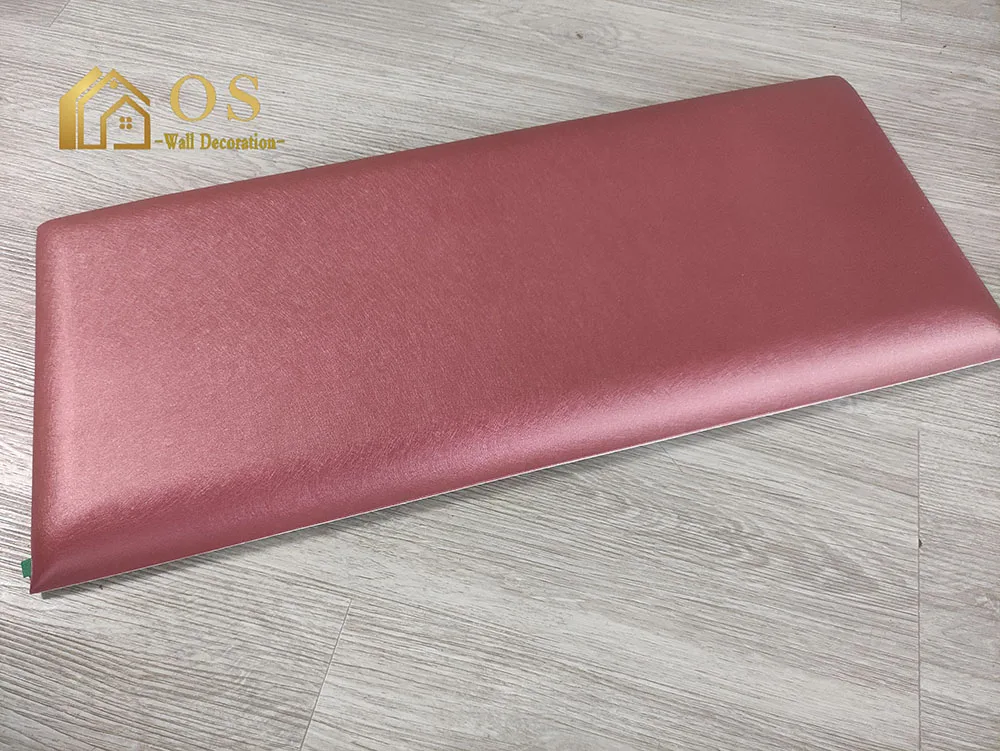 4D soft leather panel art series for wall ceiling decoration in bedroom modern design child protective device