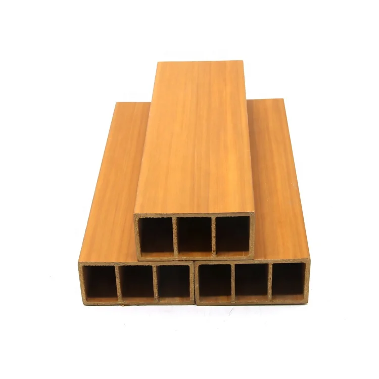 Деревянные пластиковые композитные древесные трубки wpc по оптовой цене от производителя