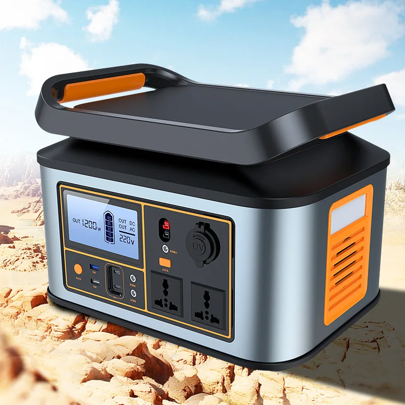 Custom OEM Outdoor 500W 1000w 600w 568wh Charging 1500 1000 Watts 220W Portable Power Banks Power Station