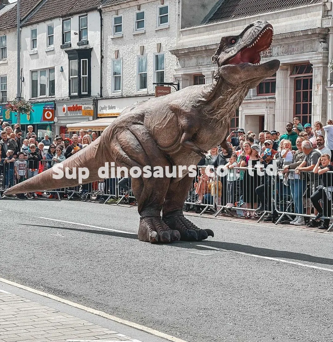 Реалистичный костюм ручной работы в натуральную величину 6 м T-rex реалистичный динозавра для продажи