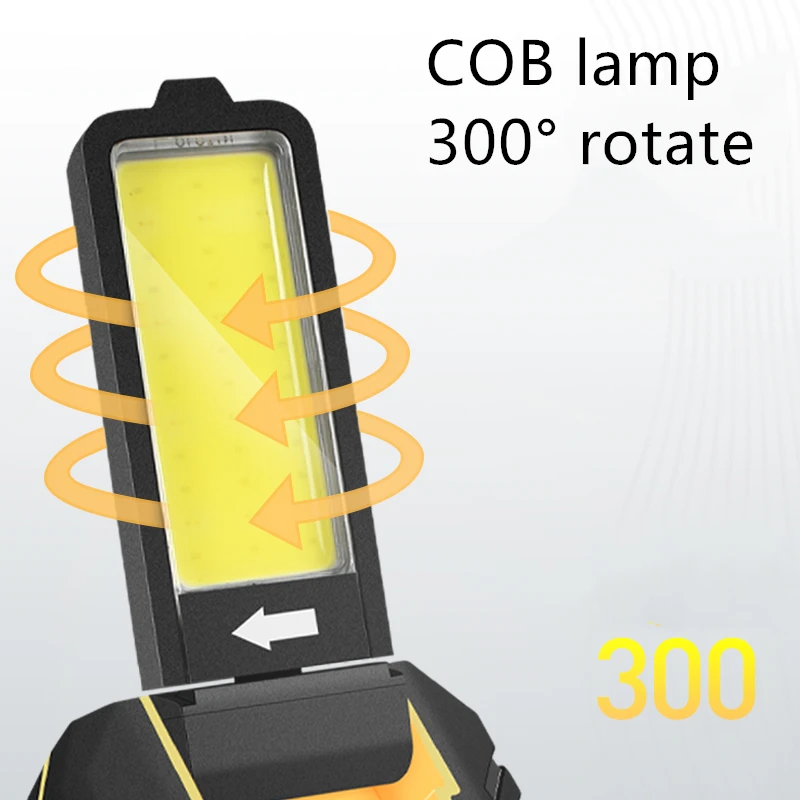  2019 новый продукт Y37 портативный Перезаряжаемый COB светодиодный наружный водонепроницаемый осмотр рабочий светильник для