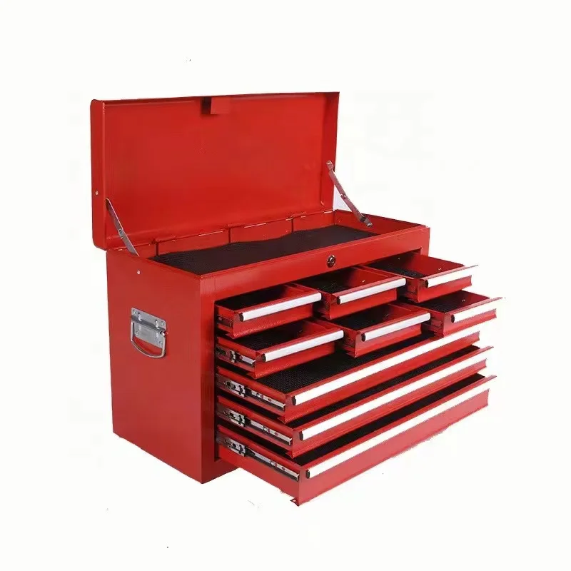 Home hardware thickening heavy duty classification box auto repair tin efficiency cabinet car drawer parts storage toolbox