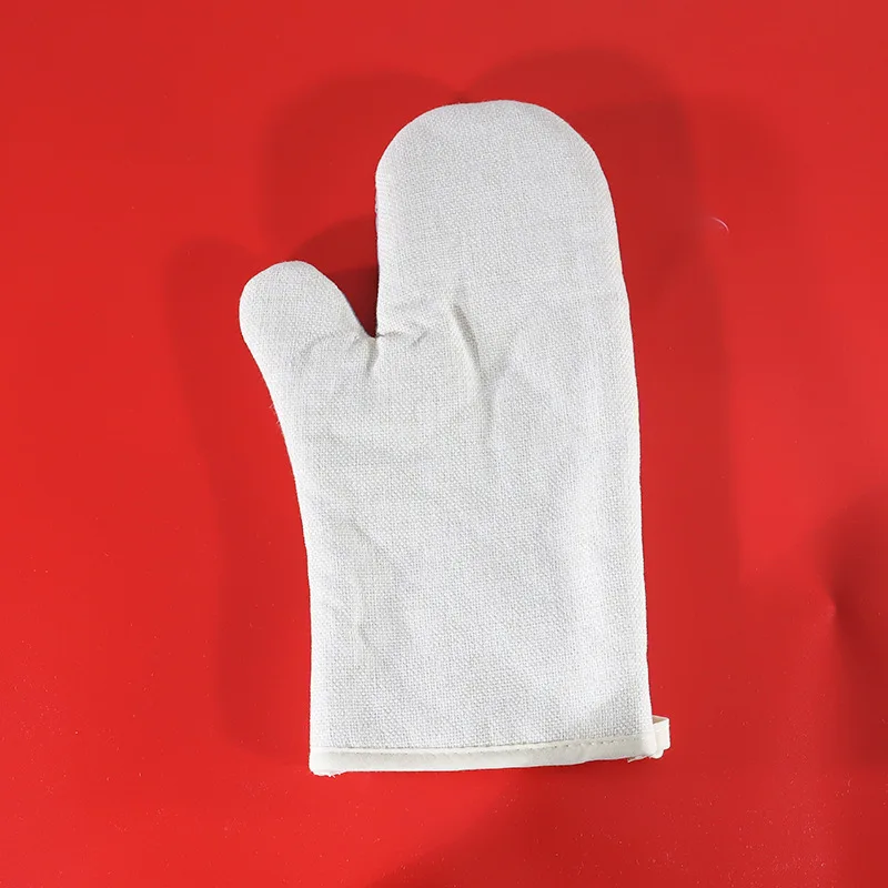 High Quality Blank Sublimation Linen Oven Mitts for Sublimation, dye sub blank pot holder, sublimation blank oven mitt