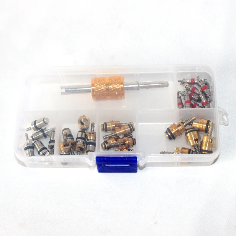 POKKA NEK Auto AC Valve Core Removal Tool Universal Car AC System Valve Core Set