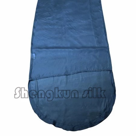 Мини Сверхлегкий Открытый спальный мешок кемпинг взрослых Крытый 100% шелк спальный мешок лайнер