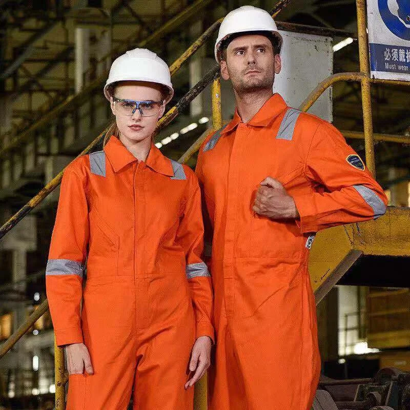 
reflective men uniform work clothing manufacturing safety clothes fire oil resistant waterproof workwear industry uniform 
