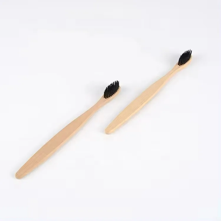 Cheap Custom Wave Bamboo Toothbrush Soft Bristles Biodegradable Natural Travel Bamboo Toothbrush
