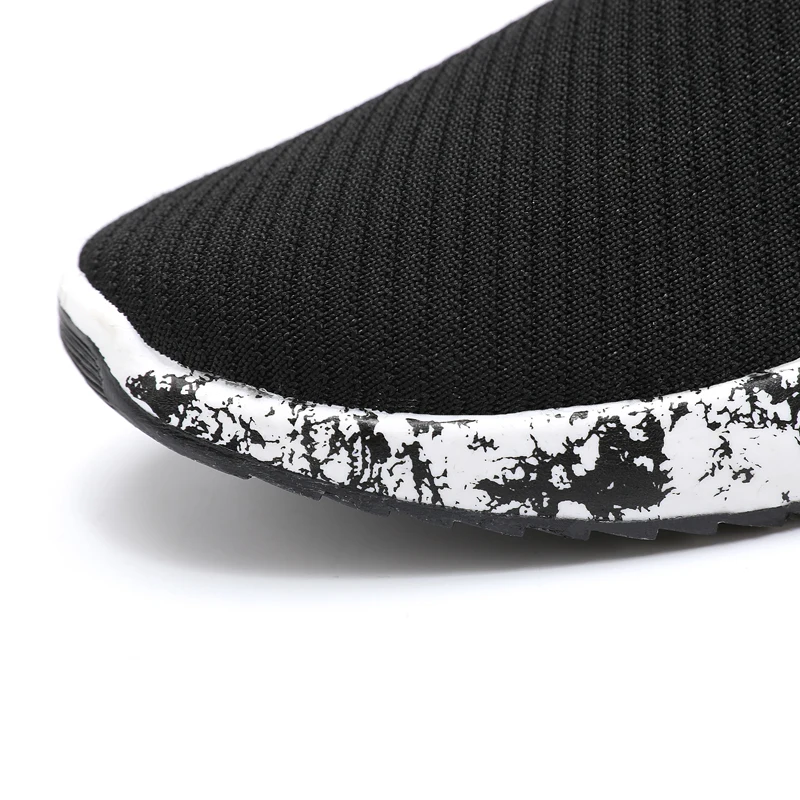 Comfortable Fly Knit Men Casual Shoes Trendy Injection Shoes Cheap Price