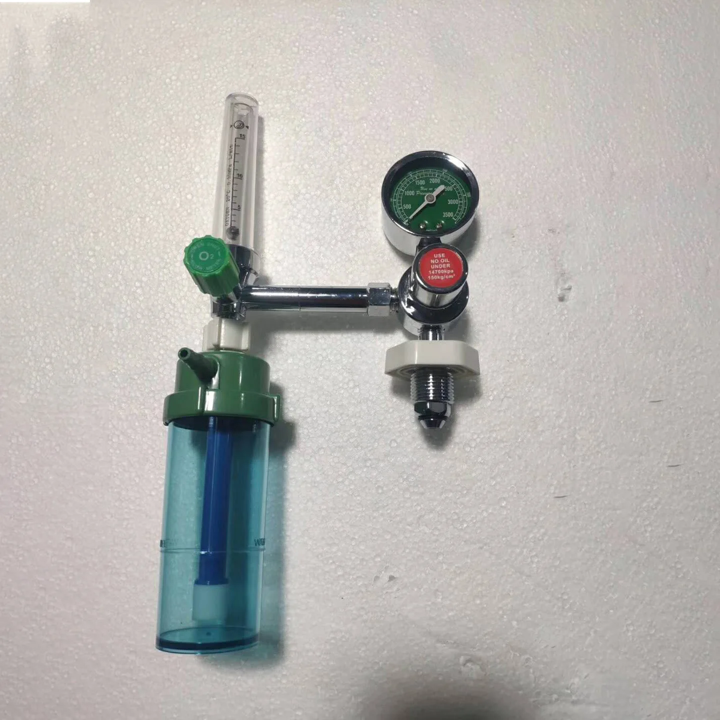 2023 NINGBO KangWei Brass Wholesale Price medical equipment oxygen pressure balancing valves regulator with conector