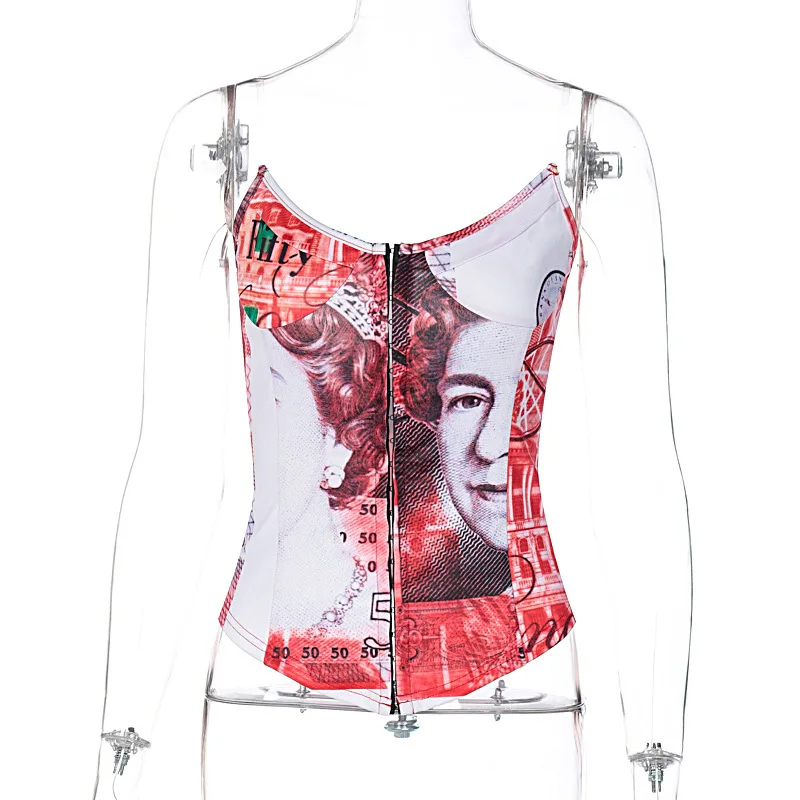 Money Clothes черный зимний женский топ на бретелях вечерние корсет для