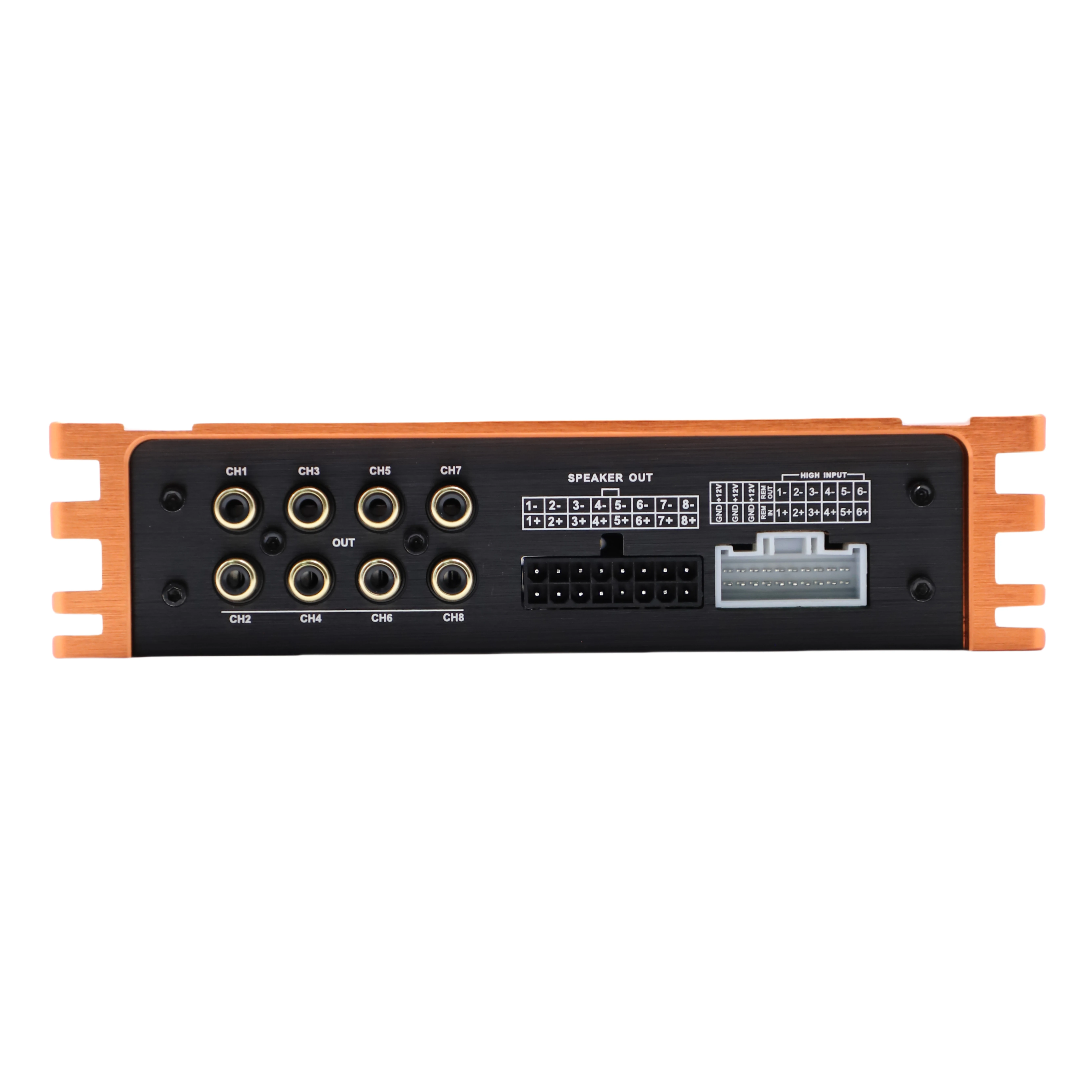 AudioWinner New Arrival Car Audio HiFi Processor DSP Amplifier for LCD Remote Controller