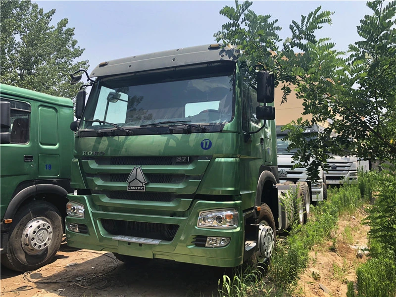 6X4 Mercedes Sinotruk Sale Trucks Howo China For Hot Secondhand Gearbox Used Tractor Truck