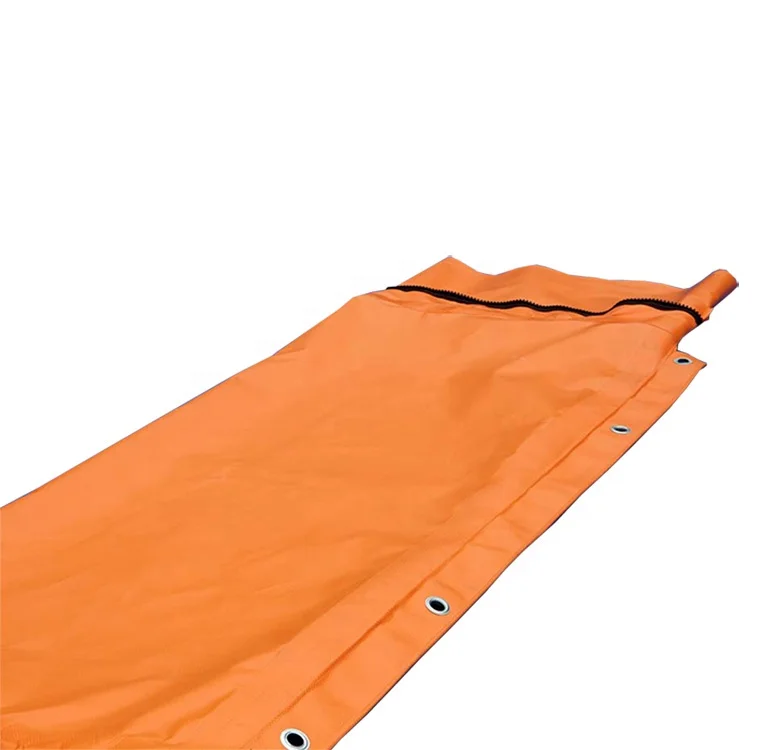 Flexible tunnel ventilation air duct for underground project