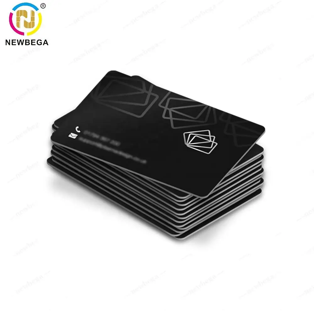 Wholesale 13.56MHz Plastic PVC UV Printing Smart Business Card NFC Metal RFID Card Business