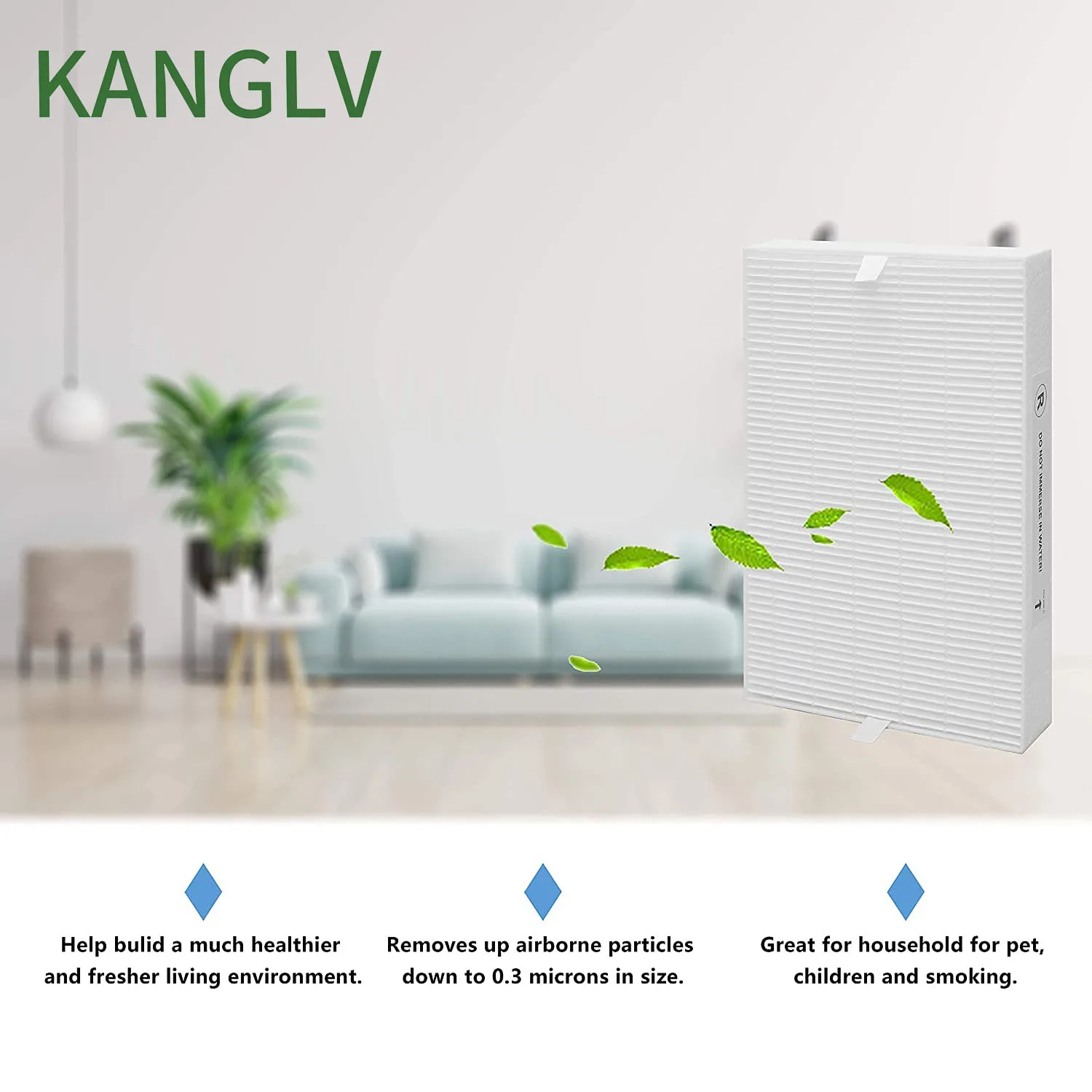 OEM True HEPA Replacement air Filter  For Honeywell Models: HPA 090/100/200/300 Series air purifier