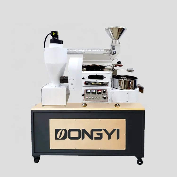 Small 1kg 2kg Coffee Bean Roaster Small Machine Roasting Machine Rotating Worktable For Coffee Toaster