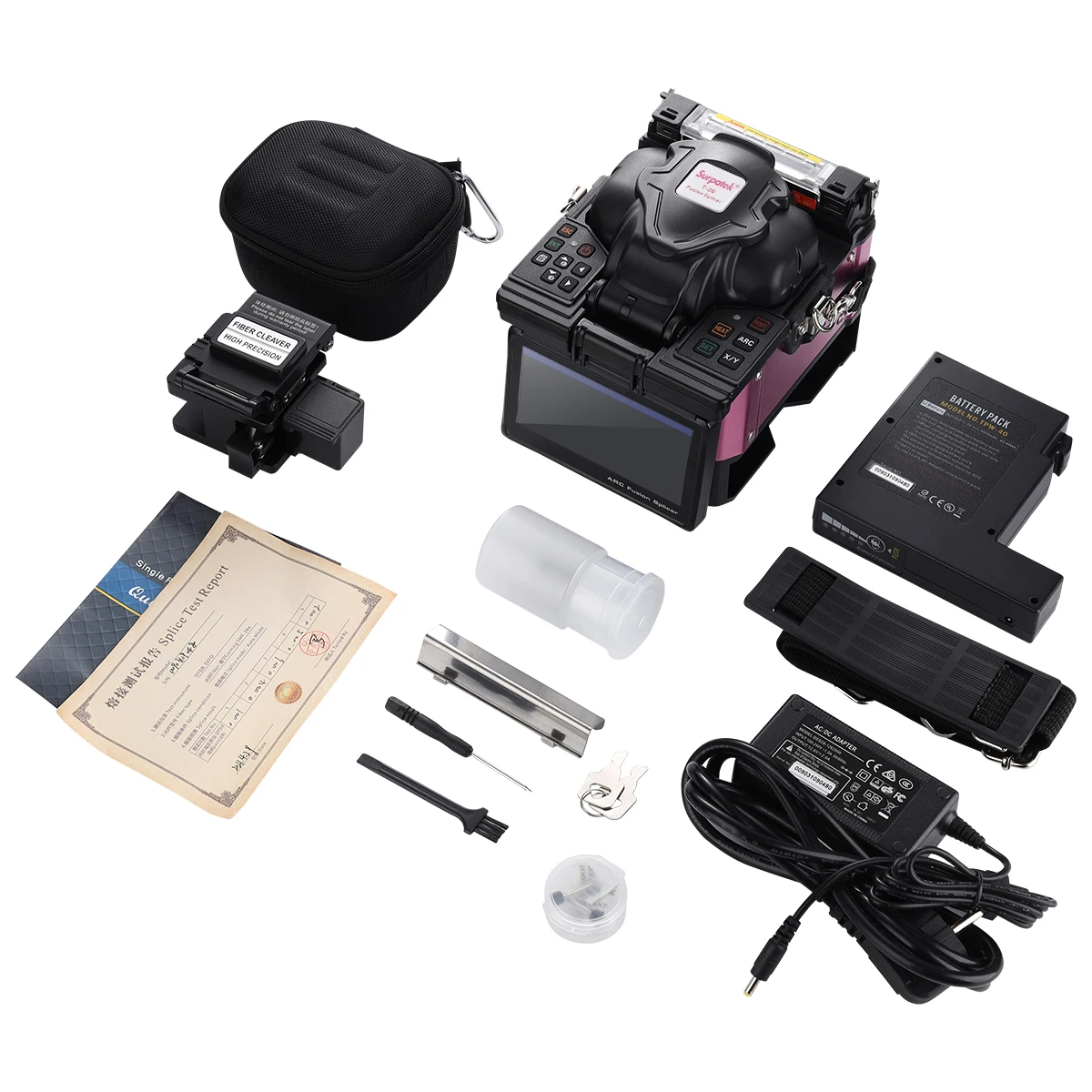 Лучшая цена сварочный аппарат 6 моторы сердечника для того чтобы core fusionadora empalmadora де клетчатки сварки машина для сварки