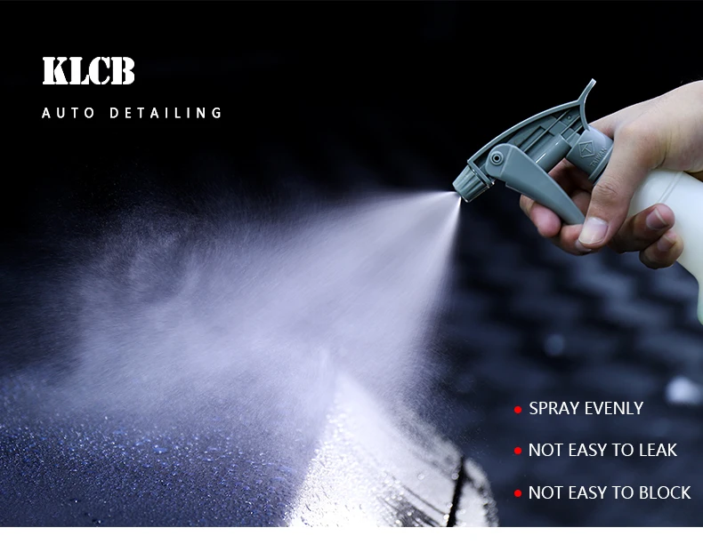 High Quality Plastic Empty Fine Mist Spray Bottle Car Wash Trigger Water Sprayer Bottle For Chemical