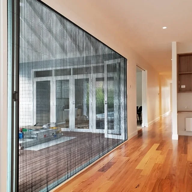 Decorative Door Fly Screen Retractable Fly Screen Doors