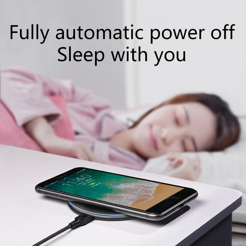 Fast Charging Pad Universal Phone Charger 10W 15WFast Qi Wireless Portable Charger Wireless