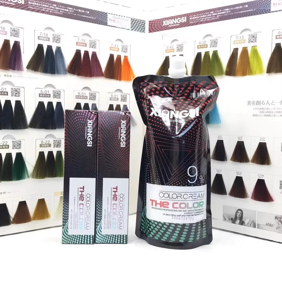 Hair Bleaching Permanent Color Developer Hot Sale Oxidant Cream for Hair Dye Semi-permanent ODM Special Label