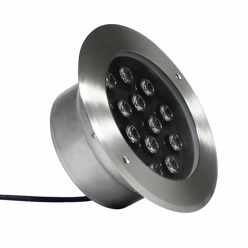  15*1 Вт DMX512 RGB/одноцветная подземная Водонепроницаемая светодиодная лампа 24 В постоянного тока для