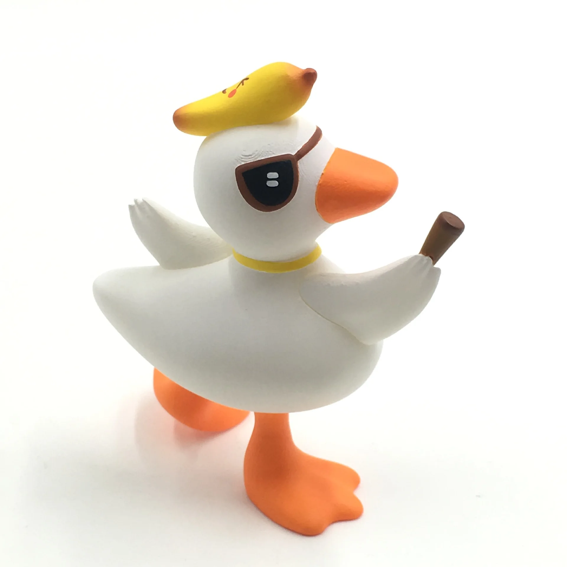 Custom Whole sales promotional gifts Collectible Vinyl Resin Duck Figures OEM Soft PVC Toys