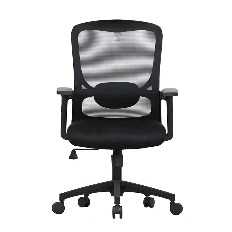 Wholesale Comfortable Soft Seat Arm Furniture Durable Fabric Mesh Office Chair With Wheels