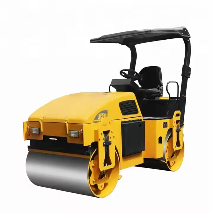 LTC203 3 Tons Fully Hydraulic Double Drum Vibratory Roller 3 Ton Full Hydraulic New Vibro compactor LTC203 Soil Compactor