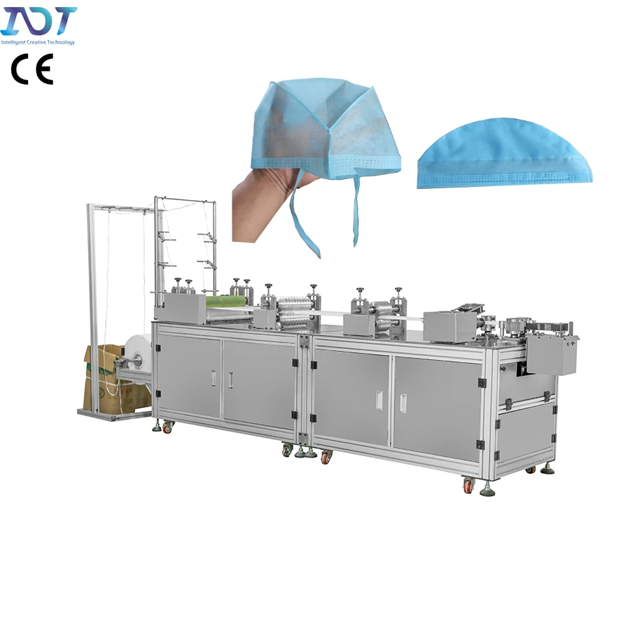 CE Approved Medical Disposable Non-woven Surgical Doctor Cap Making Machine