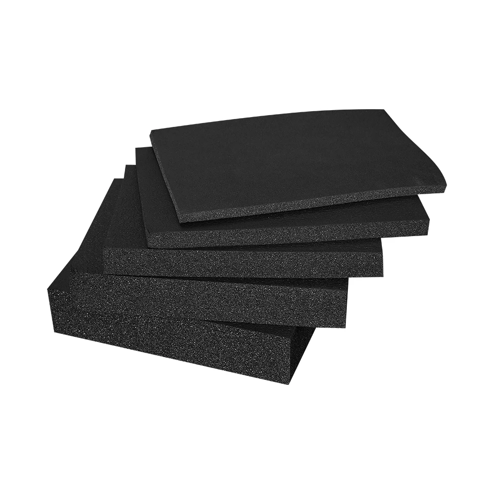 Best selling hot rubber foam rubber foam insulation air duct roll Soundproofing Rubber Foam