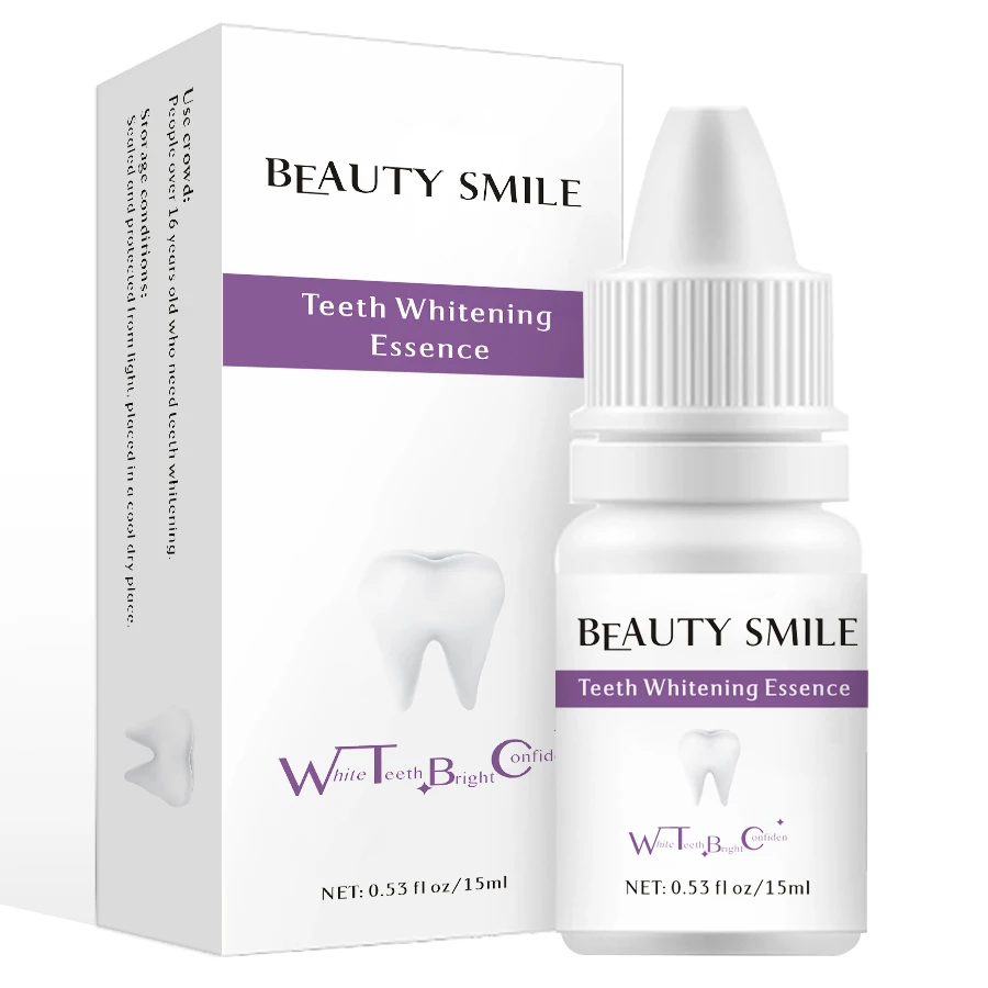 2021 Beautiful Smile Oral Hygiene Dental Care Toothpaste Remove Plaque Stains Cleaning Bleaching Serum Teeth Whitening Essence
