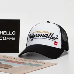 Unisex Tennis Summer Mesh Cap Adjustable Running Cycling Shipping Triangulation Sports Cap Cotton Gorras