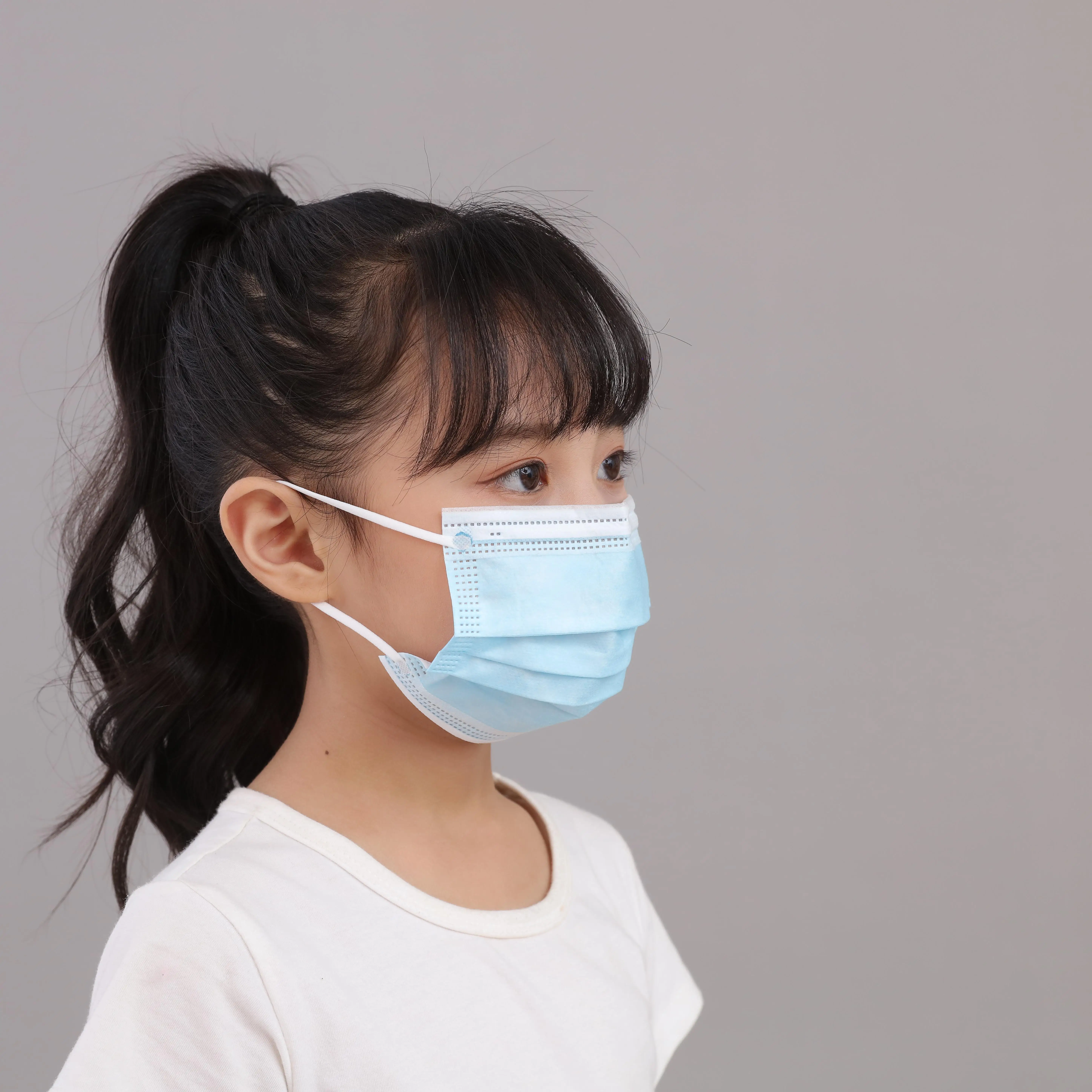 2022 New product daily outdoor protective filter paper 3 filter small face masks for children
