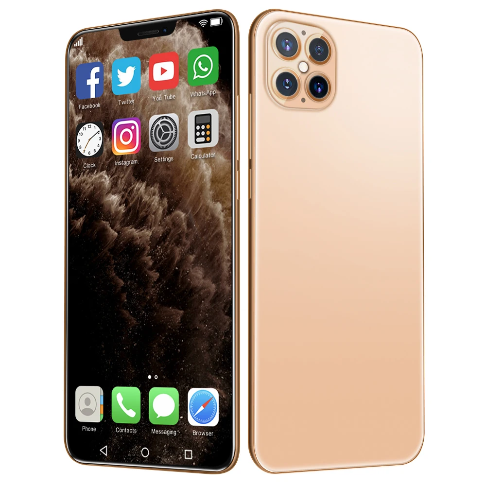 
Wholesale Cheap Mobilephone i12 Pro 12+512GB Deca Core 6.6 Inch Smart Phone 