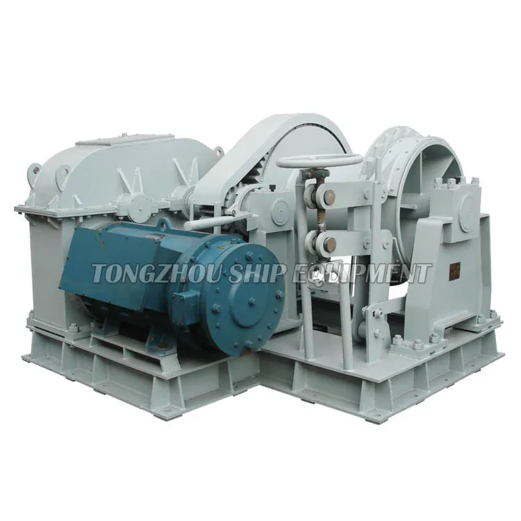 TONGZHOU ODM&OEM Hydraulic Electric Diesel 12v anchor drum winch electric wire rope winch electric rope winch