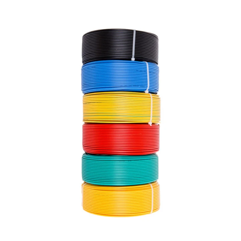 UL1581 Standard PVC Insulated Single Conductor 30 28 26 24 20 18 AWG Electric Cable Copper Stranded Wire