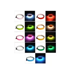 LED light sign EL flashing logo for taxi rideshare automobile advertising customizable lighting stickers no MOQ limit