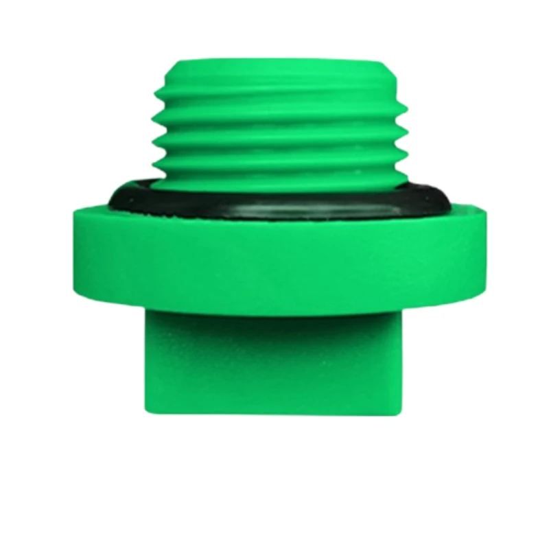 IFAN Factory Direct PN25 20-32mm Green PPR Plastic Pipe Fittings Male Thread Plug Anti-Corrosion Weld Connection Model Head