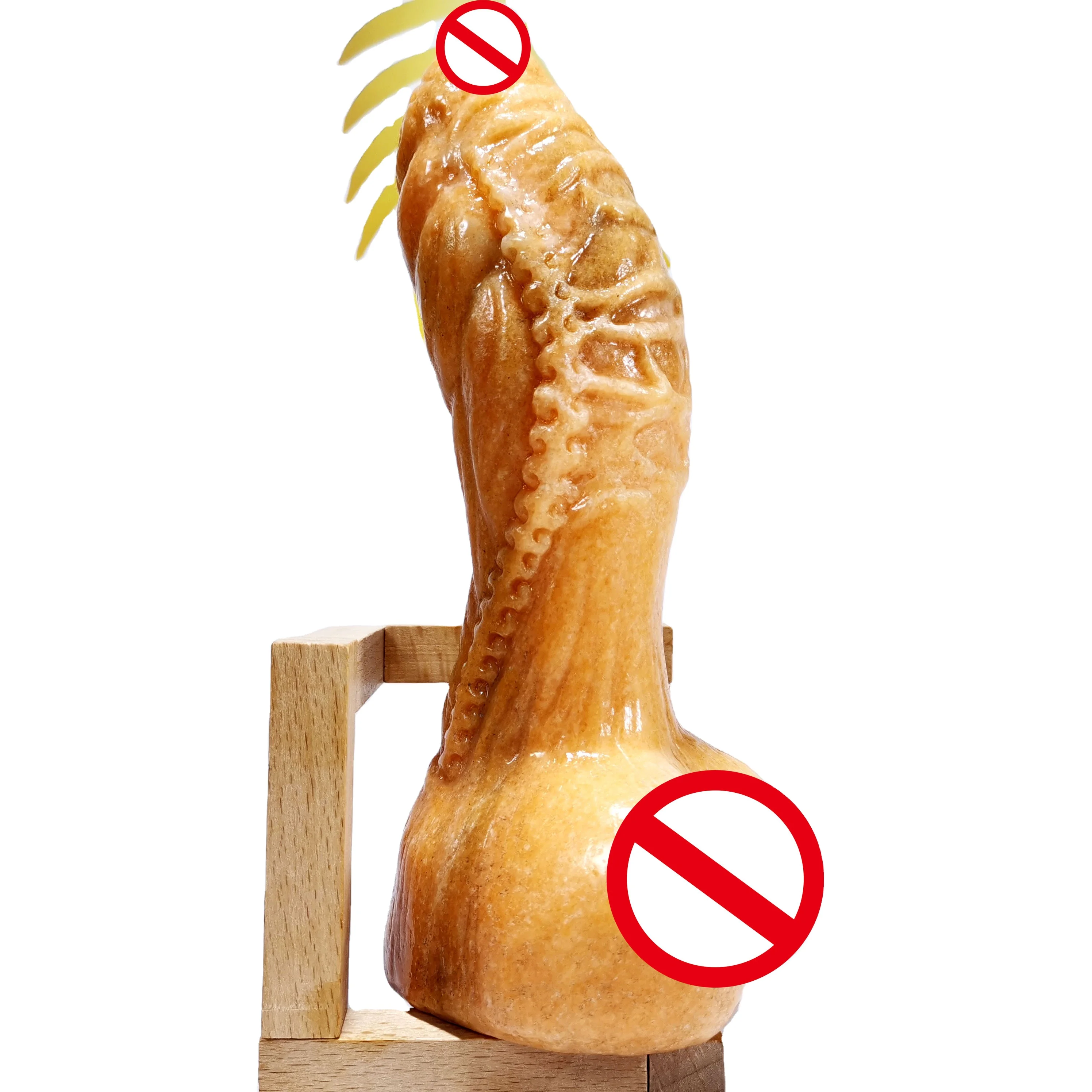 Wholesale Natural Crystal healing Massage Wands Crystal Dildo/Penis For Women