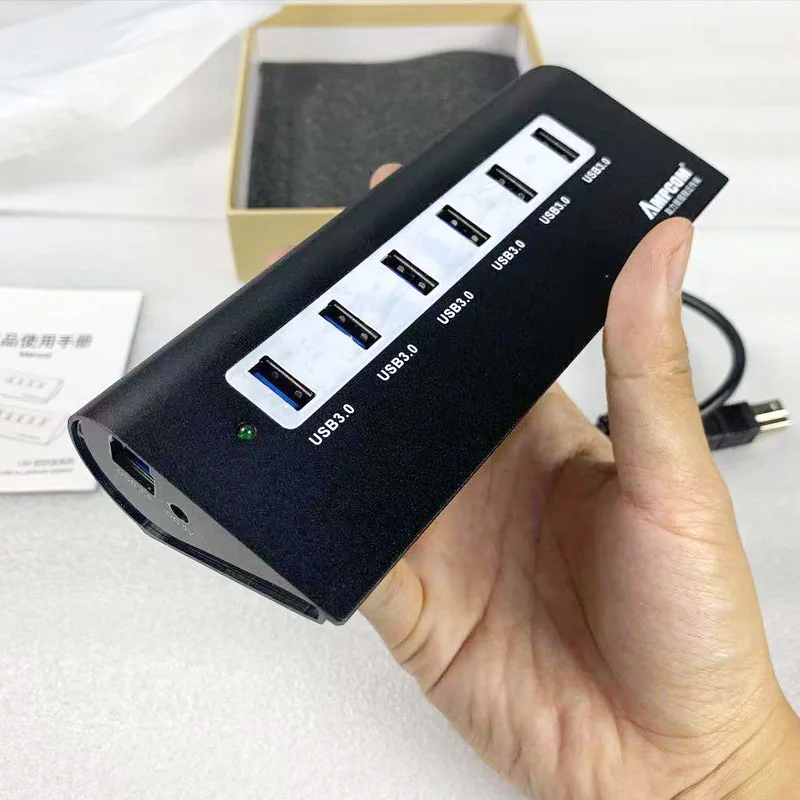 Свяжитесь с нами чтобы получить бесплатный концентратор USB 3 0 6 портов DP на A разделитель расширение для настольного ПК ноутбука