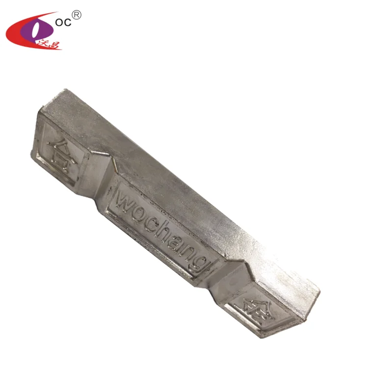 High Quality Low Melting Point 47C Bismuth Based Alloy BiPbSnInCd Cerrolow 117 Alloy Ingot