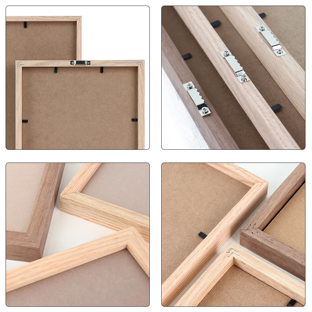 Wholesale A3 A2 A4 11X14 4x6 8x10 12x16 Solid Wood sign Photo Frame for Picture wall frame print frame cadre photo mural