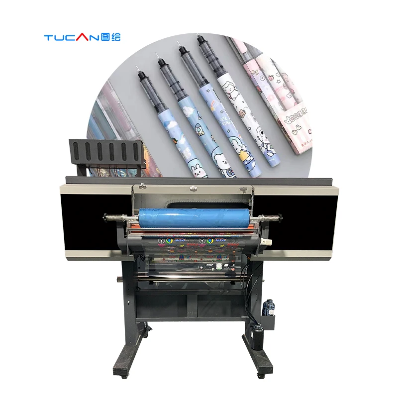 TUCAN 60cm i3200 U1 printhead Roll to Roll UV DTF Printer For Crystal Sticker