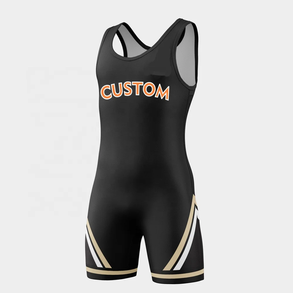 Design Your Own Custom Wrestling Singlet Sublimated 4XL Wrestling Singlets