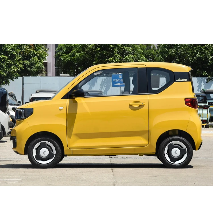 New Car Auto Chinese Manufacturer High Speed Wuling Hongguang Mini Electric Ev Car / Wuling Mini Ev