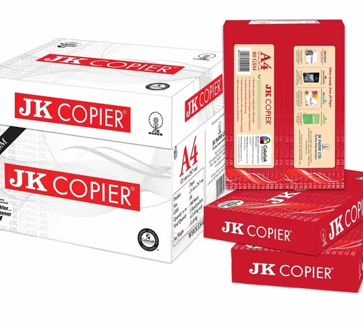 China Manufacturers OEM 70GSM 75GSM 80GSM 100% Pulp A4 Paper Copier 500 Sheets/Ream - 5 Reams/Box A4 Copy Paper