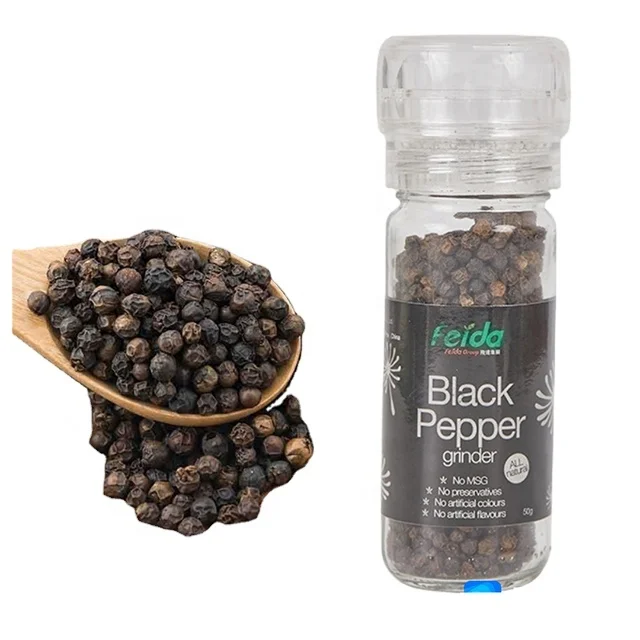 High quality black pepper seasoning steak barbecue essential grinding bottle